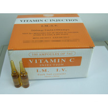 GMP Certified Vitamin C for Injection / Vitamin C Injection
